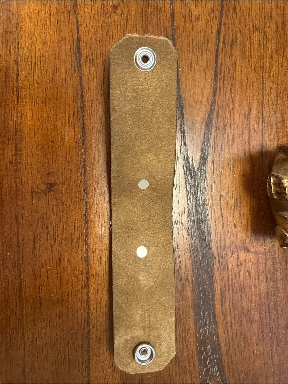 Embrace This Glorious Hot Mess Leather Statement Cuff - Brown